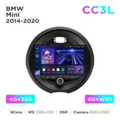 Radio samochodowe do BMW Mini 2014-2020 Teyes CC3L 4+32 Gb 9"