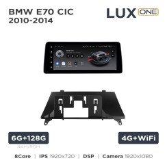 Radio samochodowe Teyes LUX ONE 6+128 Gb BMW X5 E70/X6 E71 CIC 2010-2014 12.3"
