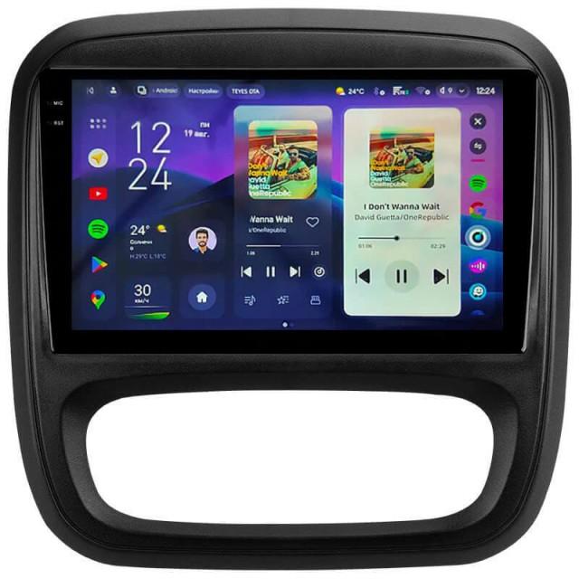 Radio samochodowe Teyes CC4 Pro 2k 12+256 Gb Renault Trafic 3 2014-2021 / Opel Vivaro B 2014-2018 9"