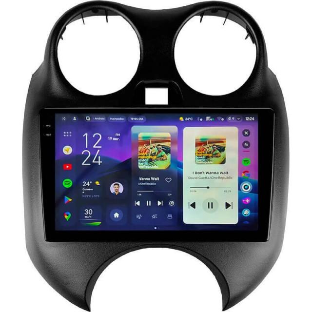 Radio samochodowe Teyes CC4 Pro 2k 12+256 Gb Nissan March/Micra K13 2010-2013 9"