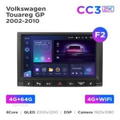 Radio samochodowe Teyes CC3 2k 4+64 Gb Volkswagen Touareg GP 2002-2010 (F2) 9