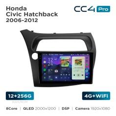 Radio samochodowe Teyes CC4 Pro 2k 12+256 Gb Honda Civic Hatchback 2006-2012 9"