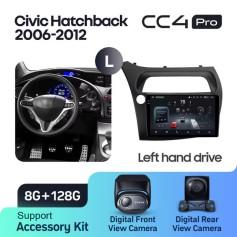 Radio samochodowe Teyes CC4 Pro 2k 8+128 Gb Honda Civic Hatchback 2006-2012 9"