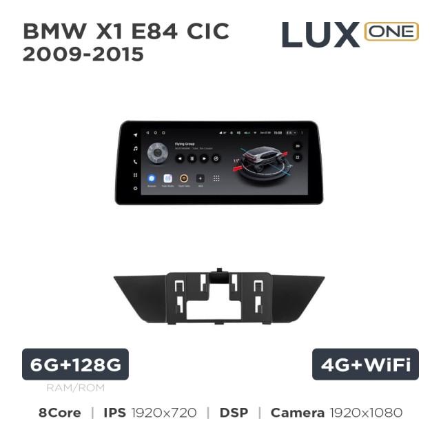 Radio samochodowe Teyes LUX ONE 6+128 Gb BMW X1 E84 CIC 2009-2015 12.3"