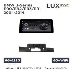 Radio samochodowe Teyes LUX ONE 6+128 Gb BMW 3-Series E90/E92/E93/E91 CCC 2004-2014 12.3"