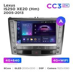 Radio samochodowe Teyes CC3 2k 4+64 Gb Lexus IS250 XE20 (Hm) 2005-2013 (A) 9"