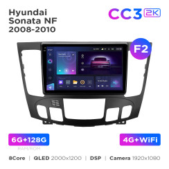 Radio samochodowe Teyes CC3 2k 6+128 Gb Hyundai Sonata NF 2008-2010 (F2) 9