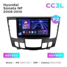 Radio samochodowe do Hyundai Sonata NF 2008-2010 (F2) Teyes CC3L 4+32 Gb 9"