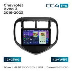 Radio samochodowe Teyes CC4 Pro 2k 12+256 Gb Chevrolet Aveo 3 2016-2023 9"