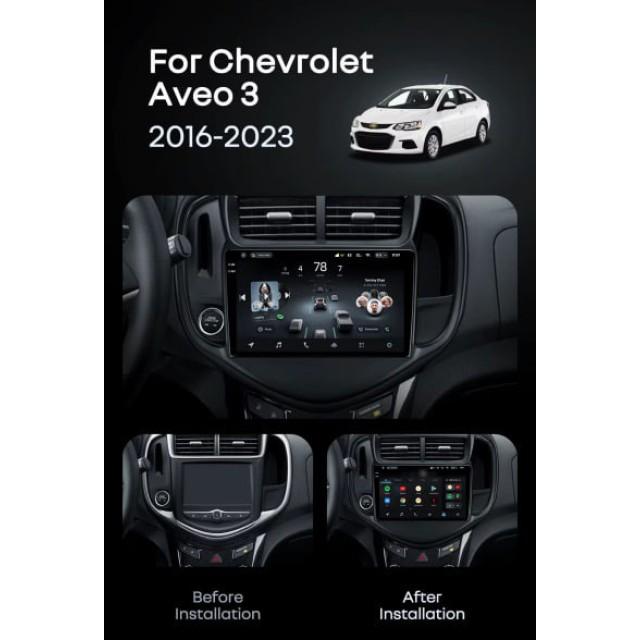 Radio samochodowe Teyes CC4 Pro 2k 8+128 Gb Chevrolet Aveo 3 2016-2023 9"