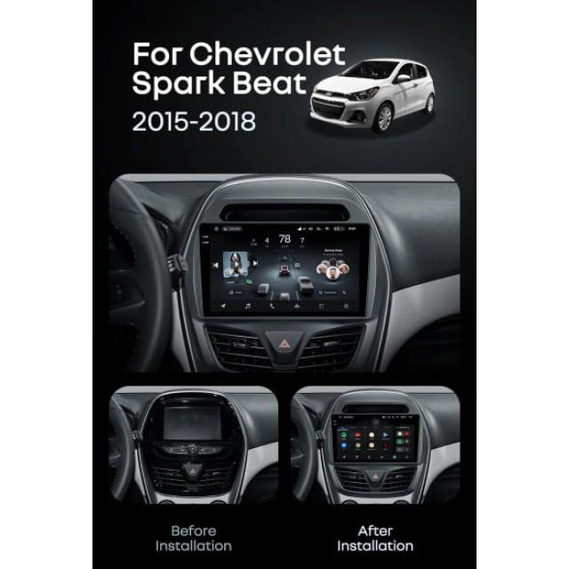 Radio samochodowe Teyes CC4 Pro 2k 8+128 Gb Chevrolet Spark Beat 2015-2018 (F2) 9"