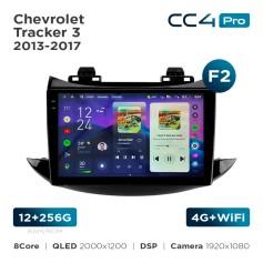 Radio samochodowe Teyes CC4 Pro 2k 12+256 Gb Chevrolet Tracker 3 2013-2017 (F2) 9"