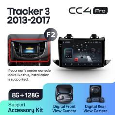 Radio samochodowe Teyes CC4 Pro 2k 8+128 Gb Chevrolet Tracker 3 2013-2017 (F2) 9"