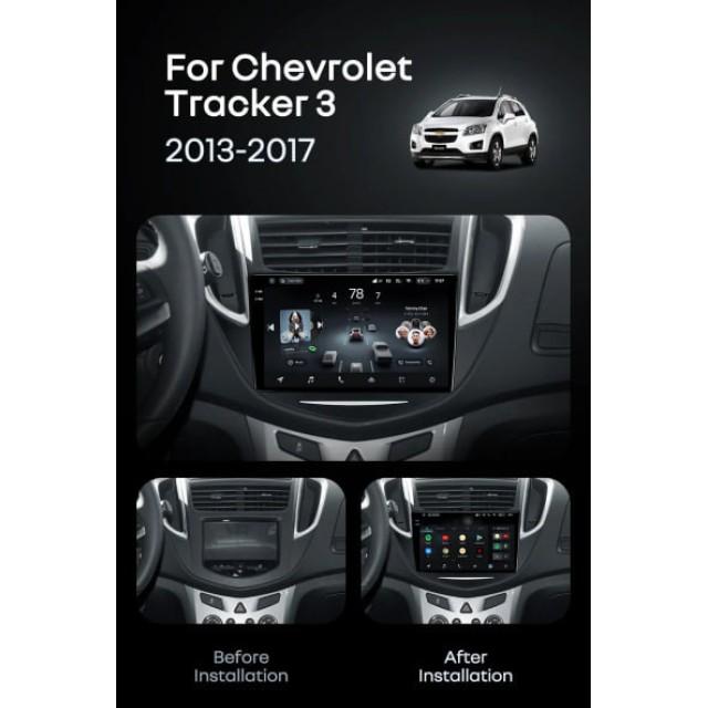 Radio samochodowe Teyes CC4 Pro 2k 8+128 Gb Chevrolet Tracker 3 2013-2017 (F1) 9"