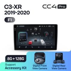 Radio samochodowe Teyes CC4 Pro 2k 8+128 Gb Citroen C3-XR 2019-2020 (F1) 10"