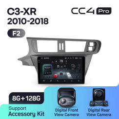 Radio samochodowe Teyes CC4 Pro 2k 8+128 Gb Citroen C3-XR 2010-2018 (F2) 10"