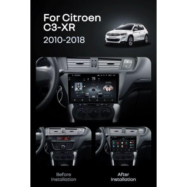 Radio samochodowe Teyes CC4 Pro 2k 8+128 Gb Citroen C3-XR 2010-2018 (F2) 10"