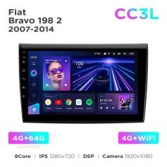 Radio samochodowe Teyes CC3L 4+64 Gb Fiat Bravo 198 2 2007-2014 9"