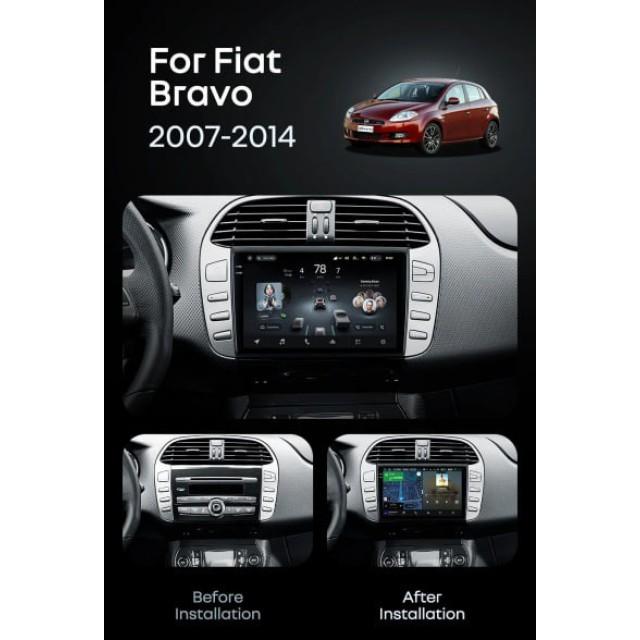 Radio samochodowe Teyes CC4 Pro 2k 8+128 Gb Fiat Bravo 198 2 2007-2014 9"