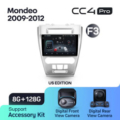 Radio samochodowe Teyes CC4 Pro 2k 8+128 Gb Ford Mondeo (US EDITION) 2009-2012 (F3) 10"
