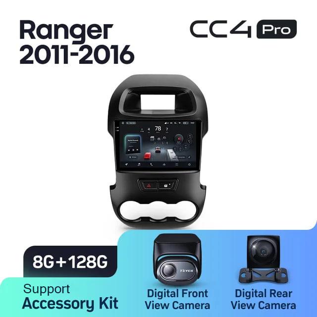 Radio samochodowe Teyes CC4 Pro 2k 8+128 Gb Ford Ranger 2011-2016 (F2) 9"