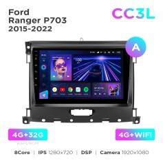 Radio samochodowe do Ford Ranger P703 2015-2022 (A) Teyes CC3L 4+32 Gb 9"