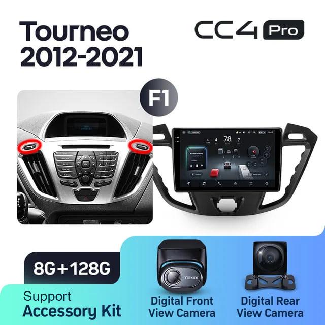 Radio samochodowe Teyes CC4 Pro 2k 8+128 Gb Ford Tourneo Custom 1 / Transit 2012-2021 (F1) 9"