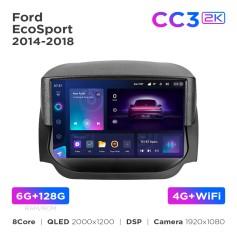Radio samochodowe Teyes CC3 2k 6+128 Gb Ford EcoSport 2014-2018 9