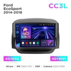 Radio samochodowe Teyes CC3L 4+64 Gb Ford EcoSport 2014-2018 9"