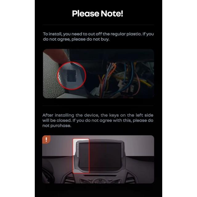 Radio samochodowe Teyes CC4 Pro 2k 8+128 Gb Ford EcoSport 2014-2018 9"
