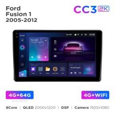 Radio samochodowe Teyes CC3 2k 4+64 Gb Ford Fusion 1 2005-2012 9"