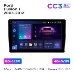 Radio samochodowe Teyes CC3 2k 6+128 Gb Ford Fusion 1 2005-2012 9"