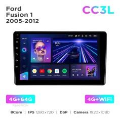 Radio samochodowe Teyes CC3L 4+64 Gb Ford Fusion 1 2005-2012 9"