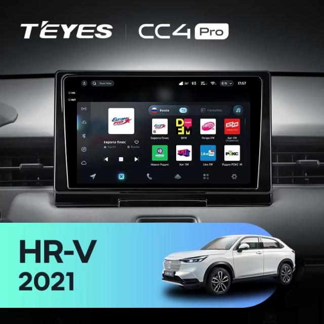 Radio samochodowe Teyes CC4 Pro 2k 8+128 Gb Honda HR-V RV RZ 2021 9"