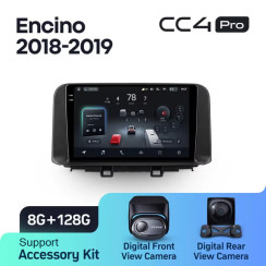 Radio samochodowe Teyes CC4 Pro 2k 8+128 Gb Hyundai Encino 2018-2019 10"