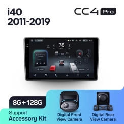 Radio samochodowe Teyes CC4 Pro 2k 8+128 Gb Hyundai i40 2011-2019 9"
