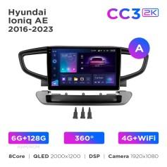 Radio samochodowe Teyes CC3 2k 6+128 Gb 360° Hyundai Ioniq AE 2016-2023 (A) 9