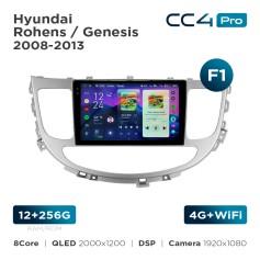 Radio samochodowe Teyes CC4 Pro 2k 12+256 Gb Hyundai Rohens / Genesis 2008-2013 (F1) 9"