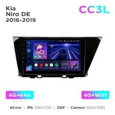 Radio samochodowe Teyes CC3L 4+64 Gb Kia Niro DE 2016-2019 9"
