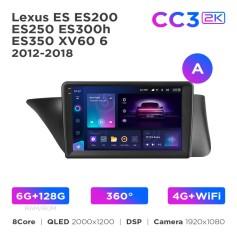 Radio samochodowe do Lexus ES ES200 ES250 ES300h ES350 XV60 6 2012-2018 (A) Teyes CC3L 4+32 Gb 9"