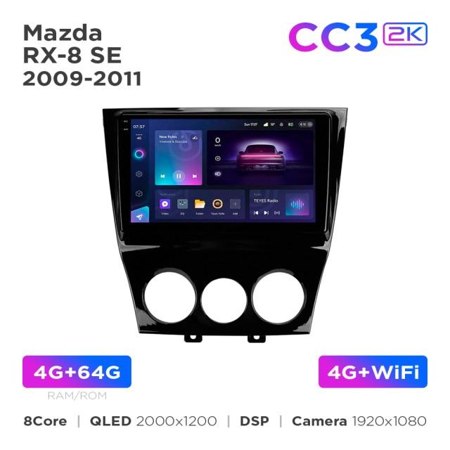 Radio samochodowe Teyes CC3 2k 4+64 Gb Mazda RX-8 SE 2009-2011 9