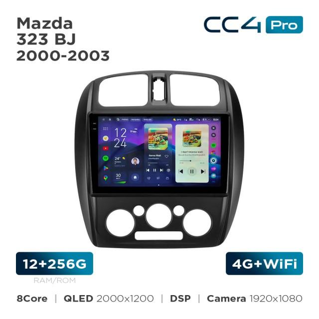 Radio samochodowe Teyes CC4 Pro 2k 12+256 Gb Mazda 323 BJ 2000-2003 9"