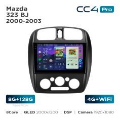 Radio samochodowe Teyes CC4 Pro 2k 8+128 Gb Mazda 323 BJ 2000-2003 9"