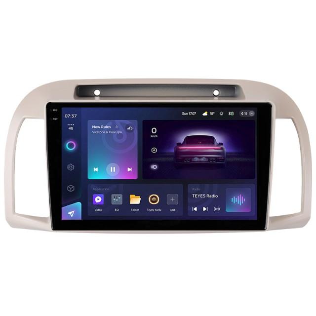 Radio samochodowe Teyes CC3 2k 4+64 Gb Nissan March/Micra 3 K12 2002-2010 9"