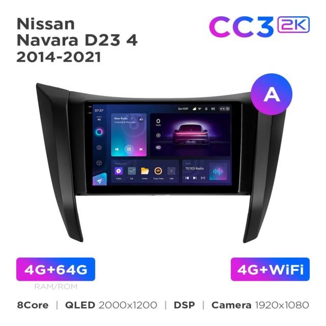 Radio samochodowe Teyes CC3 2k 4+64 Gb Nissan Navara D23 4 2014-2021 (A) 9