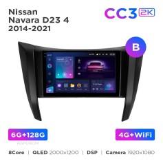 Radio samochodowe Teyes CC3 2k 6+128 Gb Nissan Navara D23 4 2014-2021 (B) 9