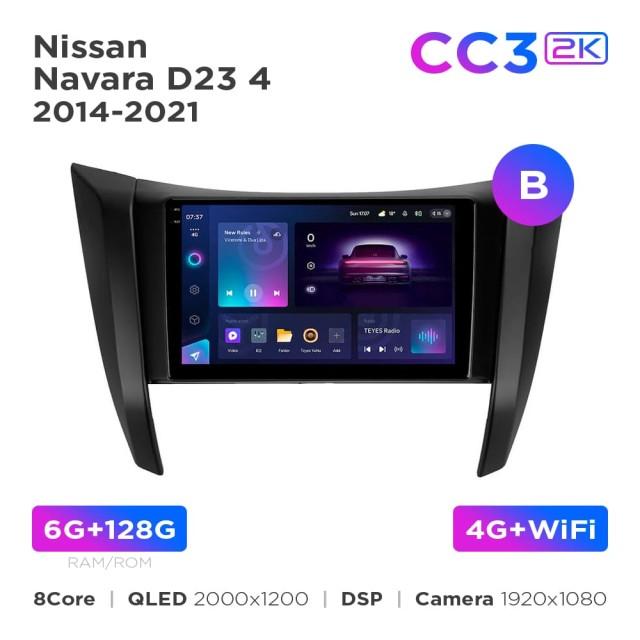 Radio samochodowe Teyes CC3 2k 6+128 Gb Nissan Navara D23 4 2014-2021 (B) 9