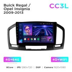 Radio samochodowe Teyes CC3L 4+64 Gb Buick Regal / Opel Insignia 2009-2013 9"