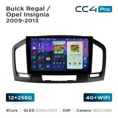 Radio samochodowe Teyes CC4 Pro 2k 12+256 Gb Buick Regal / Opel Insignia 2009-2013 9"