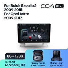 Radio samochodowe Teyes CC4 Pro 2k 8+128 Gb Buick Excelle 2 2009-2015 / Opel Astra J 2009-2017 9"